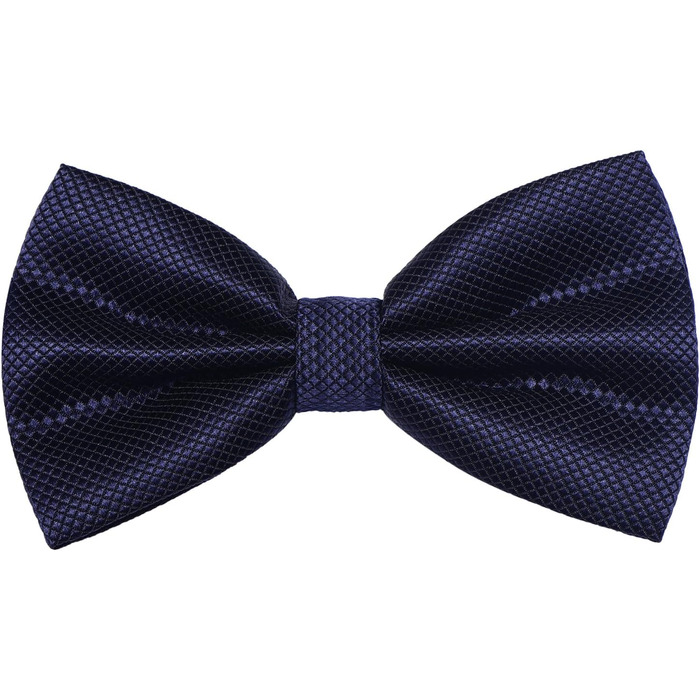 Метелик чоловічий DonDon та нагрудна хустка (темно-синій) - регульований розмір