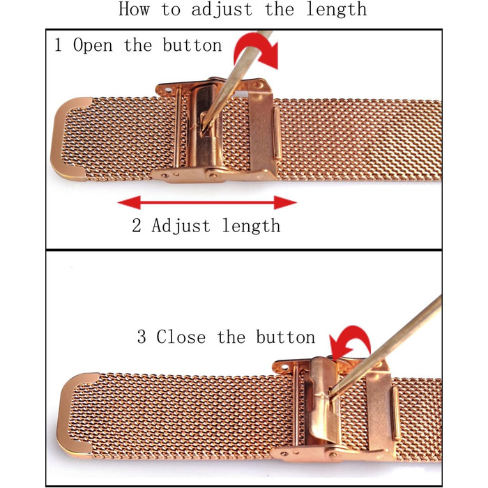 Годинник жіночий Hannah Martin кварцовий аналоговий з нержавіючої сталі, водонепроникний, ультратонкий (рожеве покриття, браслет рожевого золота)