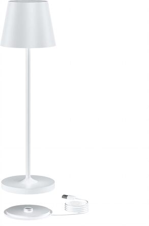 LED настільна лампа K-Bright з регулюванням яскравості, акумуляторна | Для дому та вулиці | 3000K тепле світло | Дизайнерська лампа | Комплект з 2 шт.