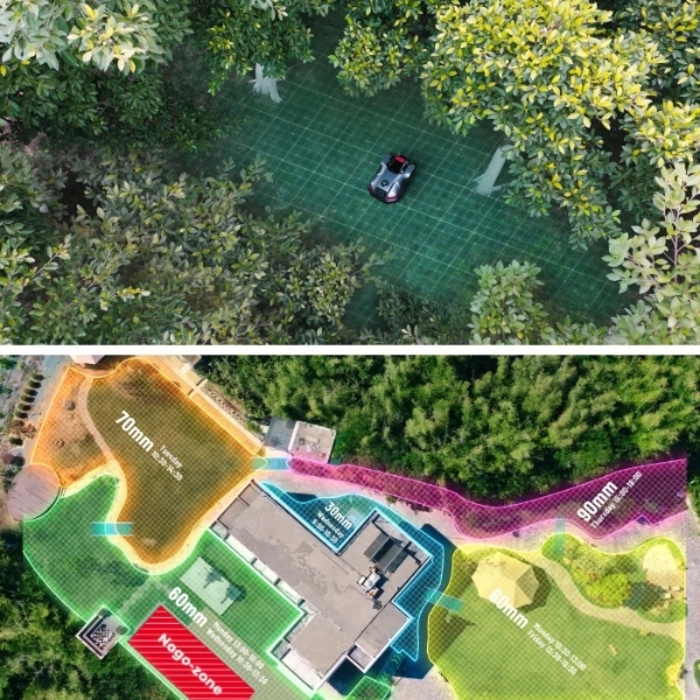 Робот-газонокосарка DCK Terraina S, ширина скошування 22 см