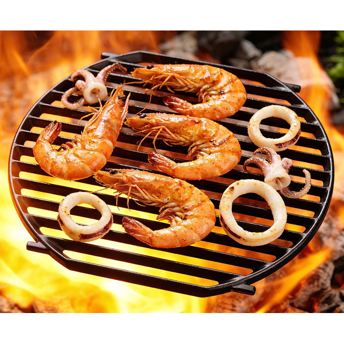 Гриль-плита для Weber Gourmet BBQ System Sear Rost, сумісна з Weber GS4 Spirit II 200/300, Genesis II E-310, II LX S-440, аксесуари GBS, чавун, 1 шт.