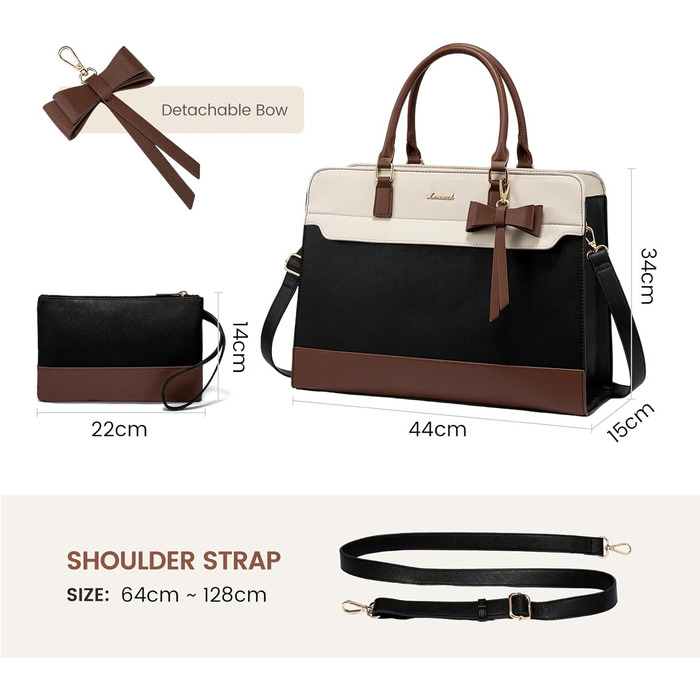 Сумка LOVEVOOK для жінок: велика містка, 15.6