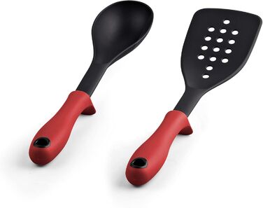 Набір антипригарних сковорідок Cook N Home, 3 шт, індукційні, мармурово-червоні, 20,3/24,9/27,9 см, преміум якість