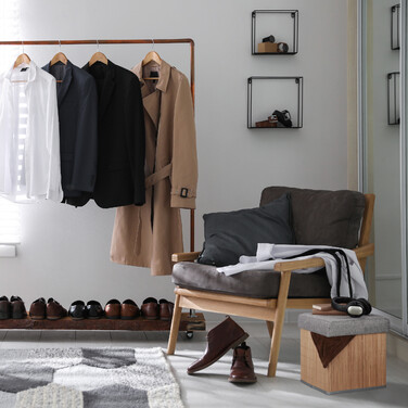 Relaxdays Ottoman з місцем для зберігання речей