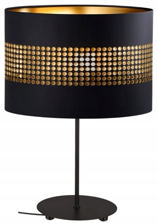 Настільна лампа Ledigo Deluxe, чорний з золотим, 40 Вт