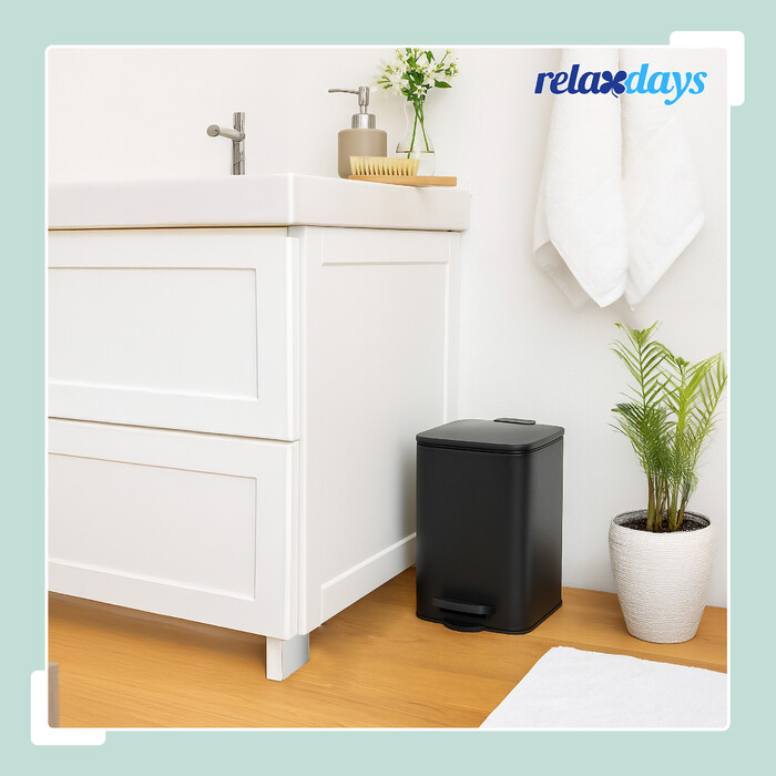 Relaxdays Square Cosmetic Container 6 Liter
