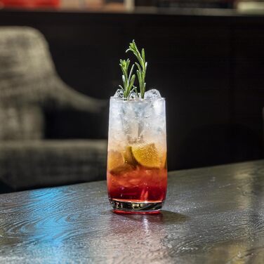 Набір келихів Stölzle Lausitz Weinland Longdrink 6 шт, 390 мл - Кришталеві келихи для коктейлів, води, соків - Міцні, для посудомийної машини