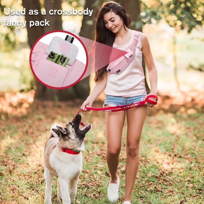 MAXTOP Поясна сумка на пояс для чоловіків та жінок, спортивна, водонепроникна, для подорожей, фітнесу, йоги, рожева (нейлон)