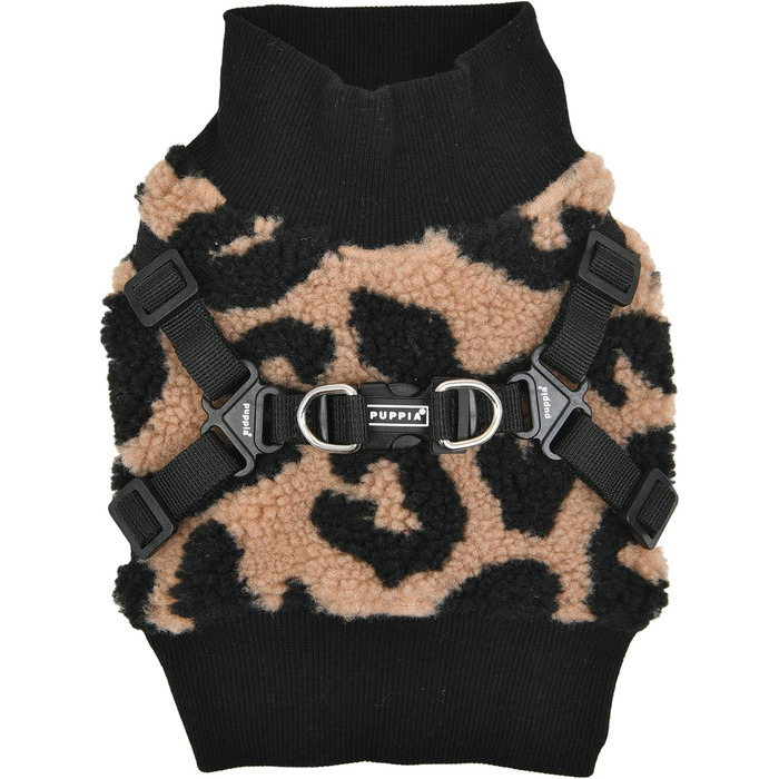 Шлейка для собак Puppia Serval J, розмір M, бежева - зручна та регульована