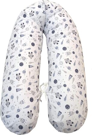 Подушка для годування та вагітності Emi&Sam 170 см, чохол (тільки чохол), космос
