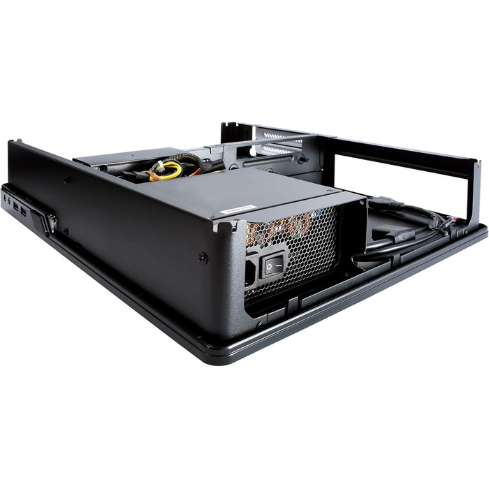 Корпус для ПК Fractal Design Node 804 Black - Компактний, з вентиляторами, для водяного охолодження, USB 3.0