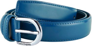 Жіночий шкіряний ремінь Biagiotti Avio 3 см, регульований (115 см) в подарунковій коробці