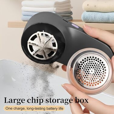 Електричний видалення ворсу 9000 об/хв бездротовий, з LCD-дисплеєм. Потужний видалення ворсу для одягу, диванів, ковдр. В комплекті захисна сітка