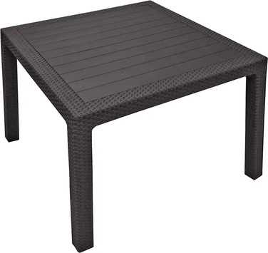 Квадратний пластиковий стіл Keter, 95 x 95 x 75 см