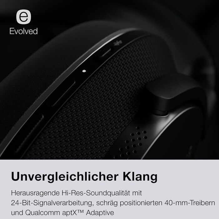 Навушники Bowers & Wilkins Px7 S2e з активним шумозаглушенням, бездротові, aptX™ Adaptive, швидка зарядка, 30 годин роботи, 6 мікрофонів - Океанський блакитний