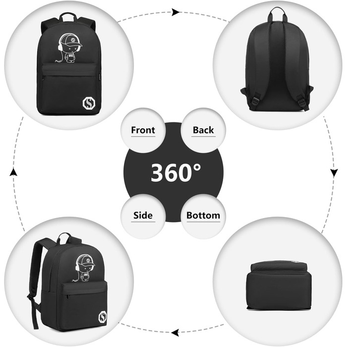 Рюкзак Coege: водонепроникний, для ноутбука 15.4