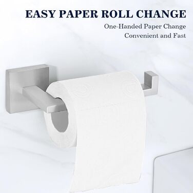 Тримач для туалетного паперу з нержавіючої сталі 304, 15 см. Сучасний настінний тримач для ванної кімнати, туалету та кухні