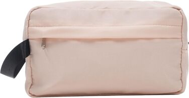 Набір валіз Merax 5-ти частинний (M-L-XL) з ABS, TSA-замком, розширення L-XL, + сумка та косметичка (Бежевий + Чорний)