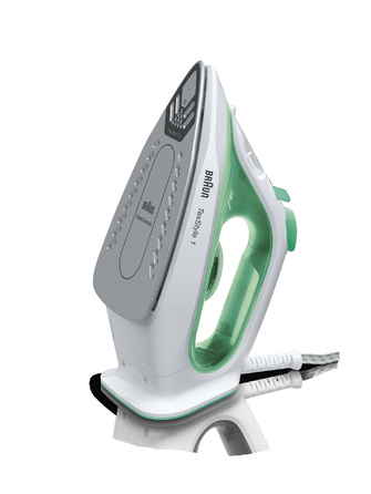 Парова праска Braun TexStyle 1 SI 1040 2000 Вт, біло-зелена