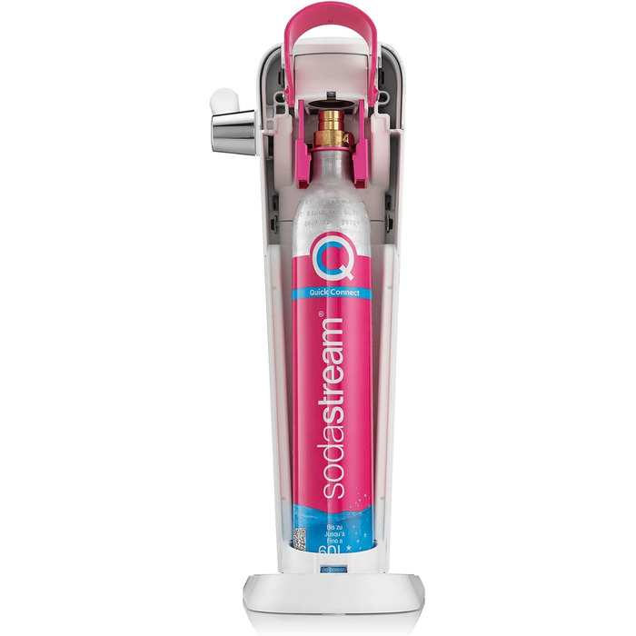 SodaStream газова вода ART з балоном CO2 та 1л пластикової пляшки, придатна для миття в посудомийній машині, білий, 44 см