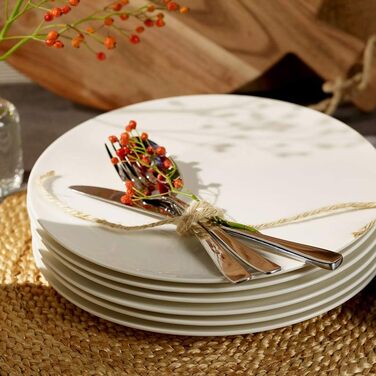vivo by Villeroy & Boch Group - Voice Basic Cutlery Set, 30-piece, for up to 6 people, stainless steel, rust-proof, dishwasher-safe