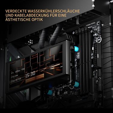Ігровий корпус Thermalright A70 Vision V2 ATX з LCD-дисплеєм 9.16'', панорамною підсвіткою та підтримкою 8 вентиляторів