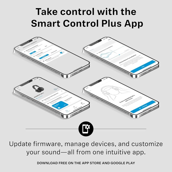 Навушники бездротові Sennheiser Momentum 4 Wireless Noise Cancelling – Bluetooth, з активним шумозаглушенням, чорні