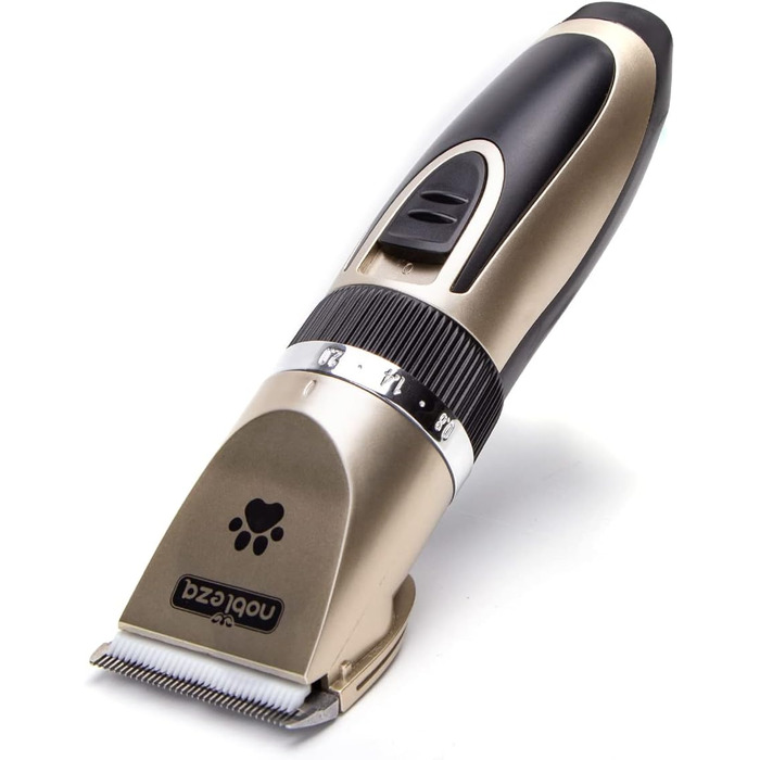 Професійна машинка для стрижки собак Nobleza: набір для грумінгу, тиха бездротова акумуляторна машинка для собак та котів