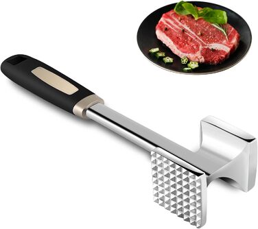 Подвійний м'ясорубка Gowkeey: ніж для відбивання м'яса, для стейків, шніцелів, курки та свинини
