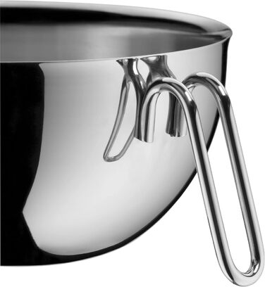 WMF Function Bowls Mixing Bowl 1.25l, Bowl 20 cm, Polished Cromargan Stainless Steel, Dishwasher Safe, Stackable