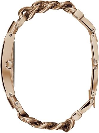 Жіночий аналоговий годинник Guess Heavy Metal зі сталевим браслетом (Rose Gold)