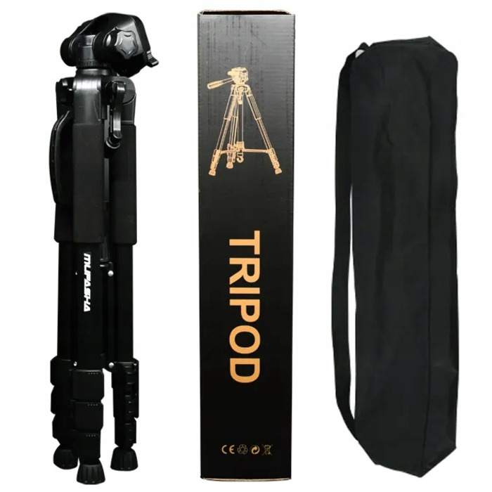 Штатив-трипод 100 см для смартфона, лазерного рівня та камери, селфі-штатив