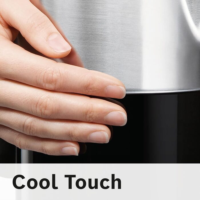 Електричний чайник Bosch TWK8613P, 1.5 л, чорний: автоматичне відключення, захист від перегріву, регулювання температури, функція підігріву