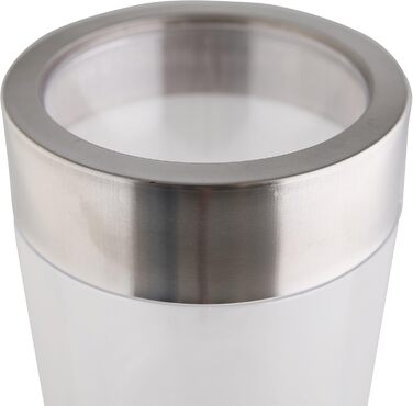 Охолоджувач для пляшок Axentia, прозорий, для вина, шампанського, солодких напоїв, подвійні стінки, Ø 12 x 19.5 см