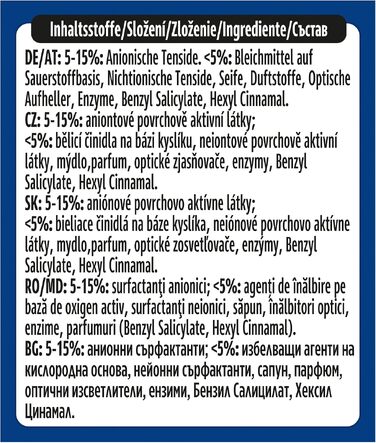 Пральний порошок Omo XXXL для прання, 85 циклів, 5.1 кг