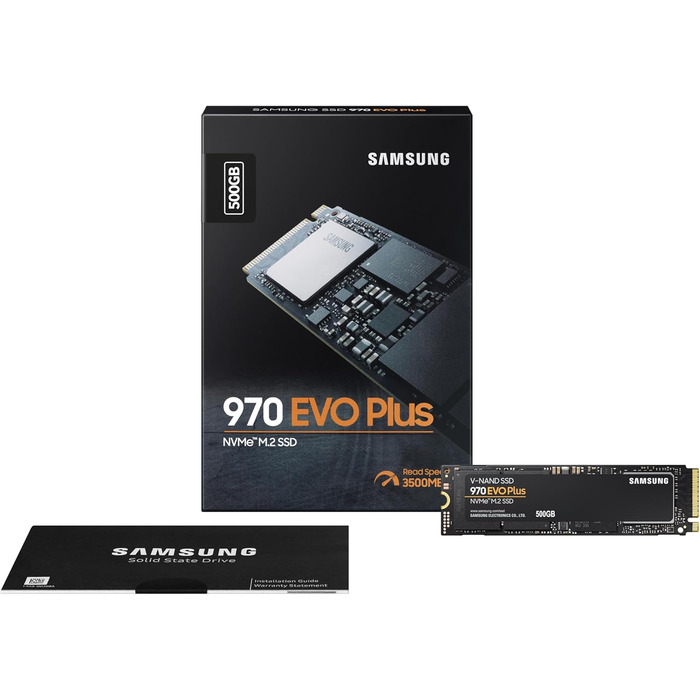 SSD Samsung 970 EVO Plus 500GB M.2 NVMe PCIe 3.0 - для геймінгу та графіки