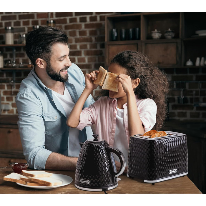 Електричний чайник Eldom C265B | 1.7 л | 2000W | Ретро дизайн | Білий | Ототер Компоненти