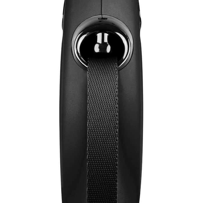 Рулетка для собак Flexi Classic L 8 м чорна, до 50 кг