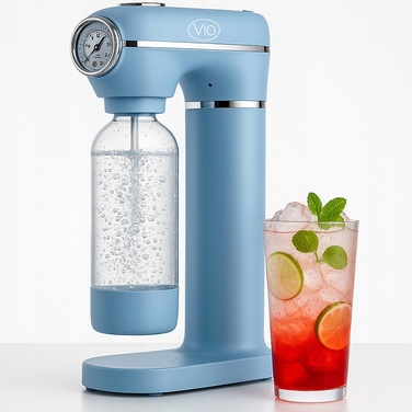 Сифон для газування води ViO SodaBoom SD-7006 з манометром - Blumarine