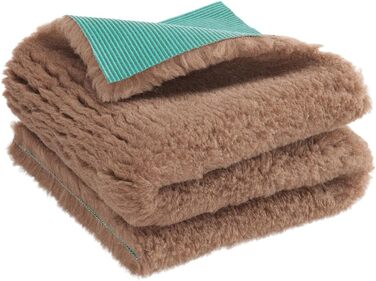 М'яке медичне ліжко для собак Premium - ковдра для собак, нековзна, швидковисихаюча, дихаюча та придатна для прання (70 x 100 см) (50x70 см, Nougat)