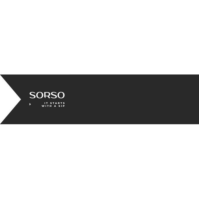 Електронні ваги для кави SORSO Smart Premium, чорні (для еспресо та фільтр-кави)