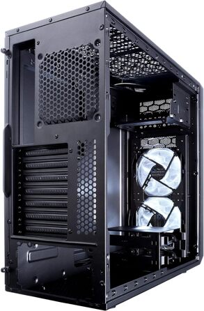 Корпус ПК Fractal Design Focus G Black Window - чорний, Midi Tower для ігрового ПК