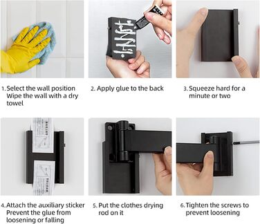 Настінна сушарка для білизни, розкладна, 3-секційна, 120 см (50 дюймів у складеному стані), біла. Максимальне навантаження: 150 фунтів (68 кг). Підходить для невеликих осель.