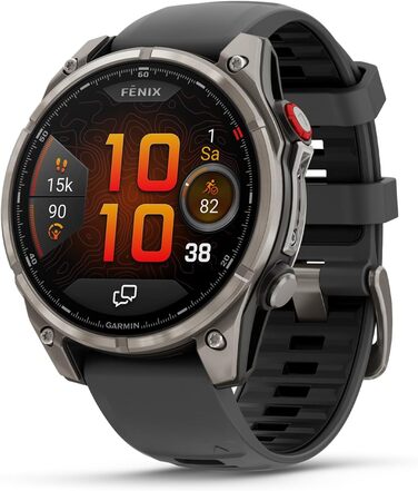 Розумний годинник Garmin fēnix 8 PRO (47 мм, Graphite) – Multisport, AMOLED, EKG, 10 днів роботи, 80+ функцій