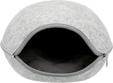 Куделя для котів Trixie Luna, з фетру, 40x24x46 см, світло-сіра