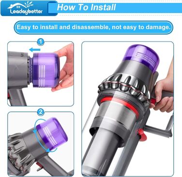 Фільтр HEPA для пилососа Dyson V11/V15 (2 шт.) - миючий, змінний, DY-970013-02