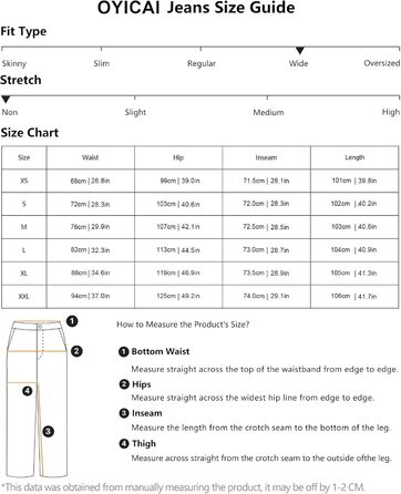 Джинси жіночі Damen Vintage Baggy чорні, широкі, прямі, стиль 90-х Y2K, streetwear, розмір S
