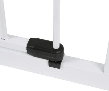 Клітка для собак, металева, розкладна, 310 x 2,5 x 75 см (5 шт., білий)