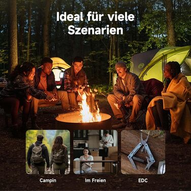 Мультитул NexTool Mini Sailor S11 Pro (12-в-1), сталь, для кемпінгу, туризму, DIY, EDC, подарунок для чоловіків