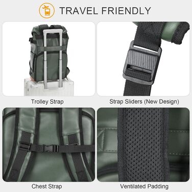 Рюкзак для камери Tarion: водонепроникний, з відділенням для 14